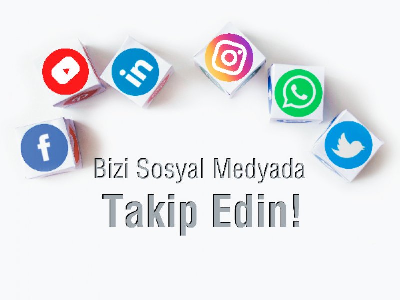 Bizi Sosyal Medyada Takip edin